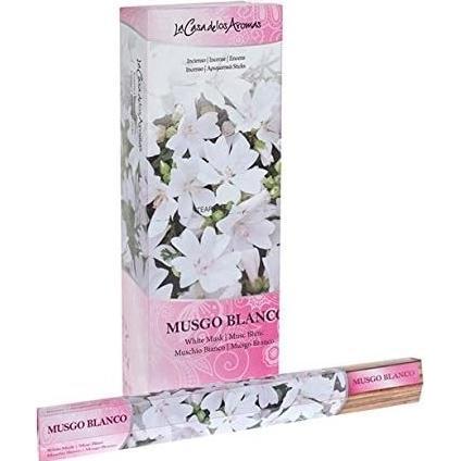 La Casa de los Aromas, Räucherstäbchen, Kadzidła zapachowe Musgo Blanco 20szt.