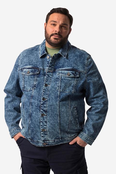 Actual product image John F. Gee Jeansjacke, stonewashed, Knopfleiste, bis 84/86 (80)