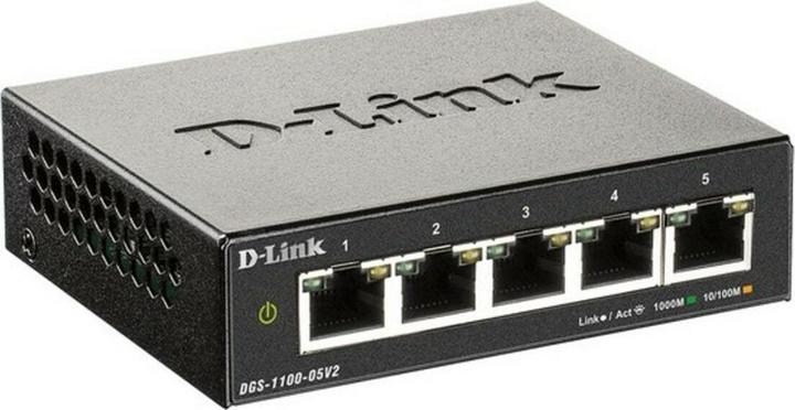 Actual product image D-Link DGS 1100-05V2 (5 ports)