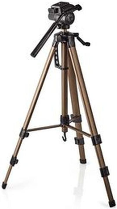 Immagine prodotto Nedis Treppiede - Funzione pan e tilt - Max. 3,5 kg - 161 cm - Testa panoramica a 3 vie - S (Materiale sintetico, Metallo)
