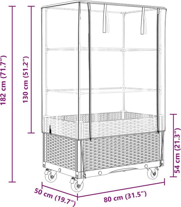 Image du produit vidaXL Hochbeet