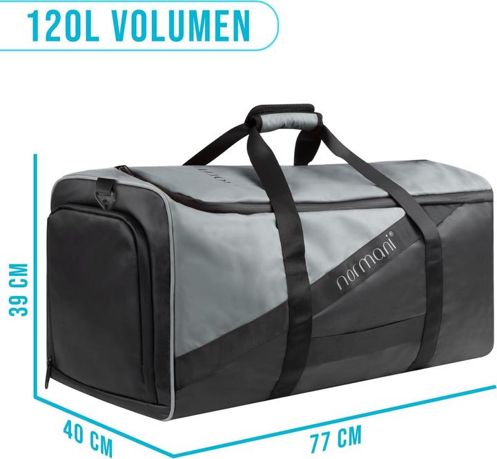 Image du produit Normani Sac de sport avec fonction sac à dos 120 litres Westpass - 9273 (120 l)