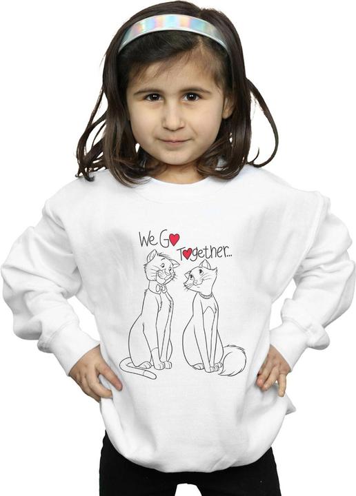 Produktbild Disney Aristocats We Go Together Sweatshirt Mädchen (140, 146)