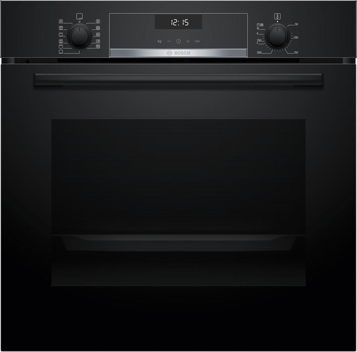 Produktbild Bosch Hausgeräte Serie 6, Einbau-Backofen, 60 x 60 cm, Schwarz, HBG537BB4