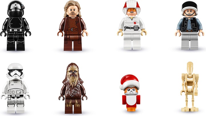 Actual product image LEGO Star Wars advent calendar