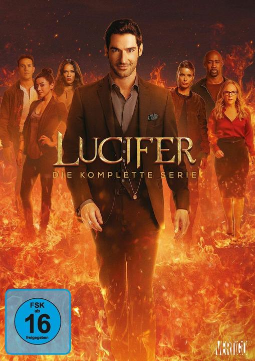 Lucifer - Die komplette Serie (DVD) 20 Disc (DVD, 2022, Deutsch, Englisch, Französisch, Italienisch, Niederländisch)
