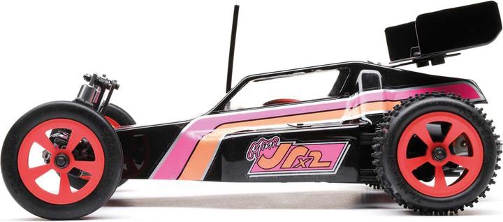 Actual product image Losi Mini JRX2 Electric Brushed Buggy 2WD 1:16 RTR Black (RTR Ready-to-Run)