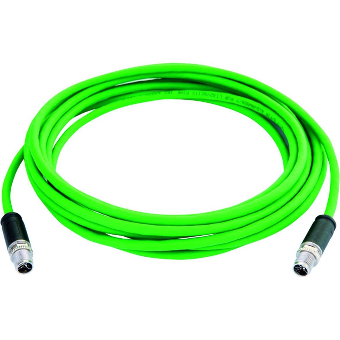 Telegärtner STX M12x1-M12x1 VL X-kod. Cat.6A (PiMF, CAT6a, 2 m), Netzwerkkabel