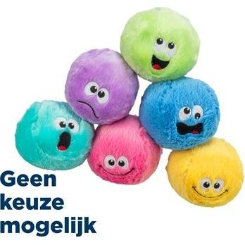 Trixie Bal Pluche Gerecycled Assorti - 10X10X10 Cm (Plüschspielzeug), Hundespielzeug