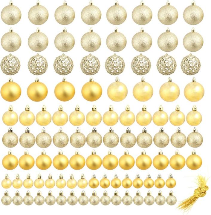 Produktbild vidaXL Weihnachtskugel (100x)