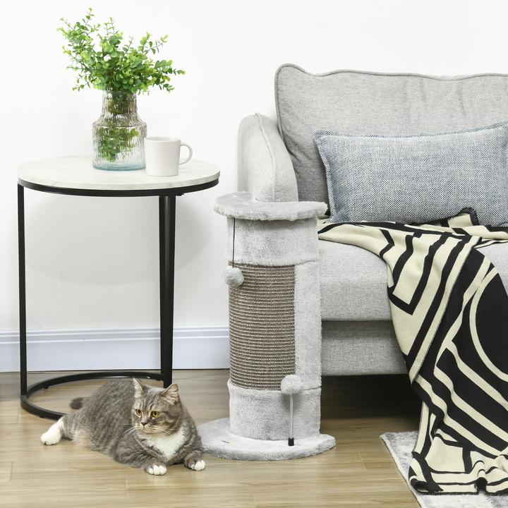 Actual product image PawHut Scratching post (58 cm, Grey)