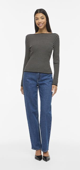 Immagine prodotto Vila VISHILA U-Boot-Ausschnitt Oberteil mit langen Ärmeln (S)