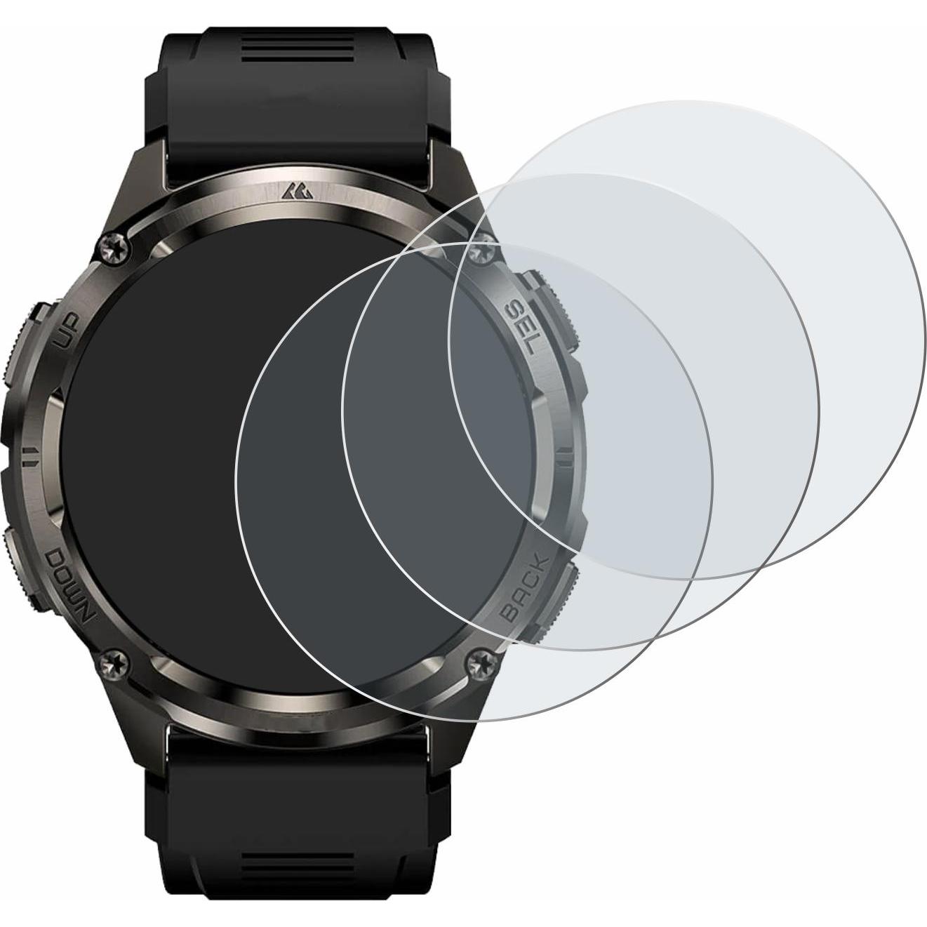 Thumbnail - BROTECT Entspiegelungsfolie Displayschutz Displayschutzfolie Folie Matt, Smartwatch Schutzfolie, Schwarz