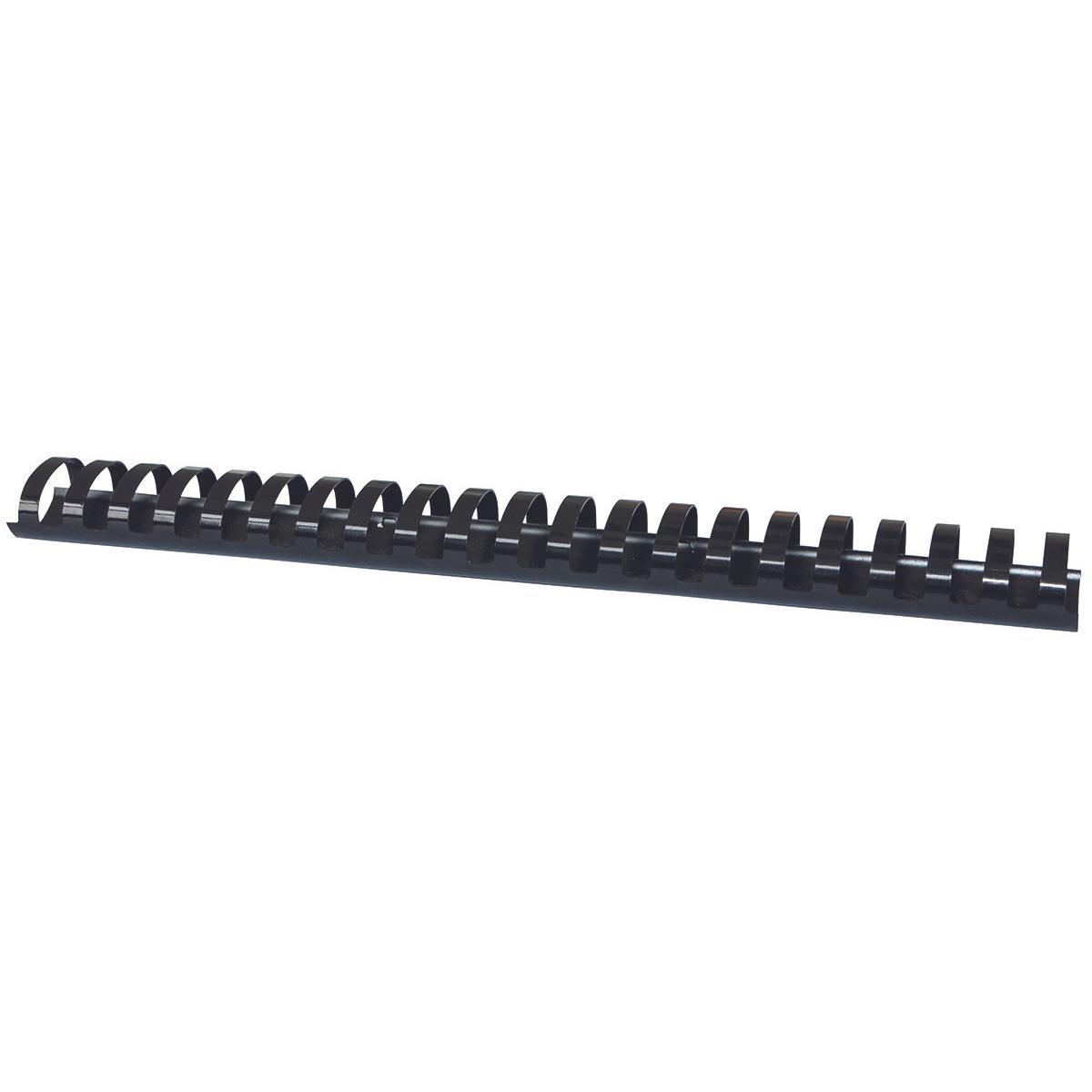 Office Products, Bindegerät Zubehör, Binderücken, A4, 32 mm (300 Blatt), 50 Stück, schwarz
