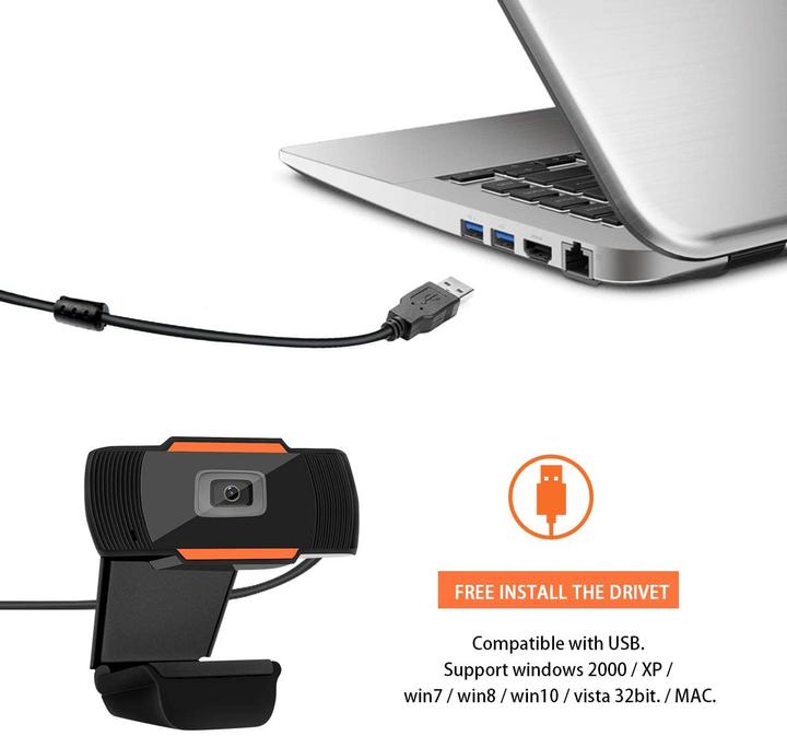 Image du produit PhoneLook Webcam haute résolution 1080p Full HD résolution 1920x1080 24bit True Color (2.07 Mpx)