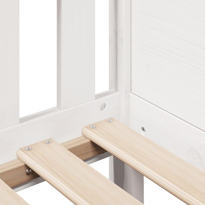 Produktbild vidaXL Kinderbett Hausbett Holzbett mit Schubladen 80x160cm Massivholz Kiefer (80 x 160 cm)
