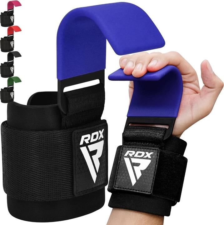 Actual product image Rdx Gym Hook Strap Blue Plus (One size)