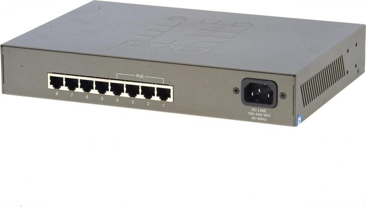 Produktbild LevelOne FEP-0812: 8Port Switch, PoE (8 Ports)