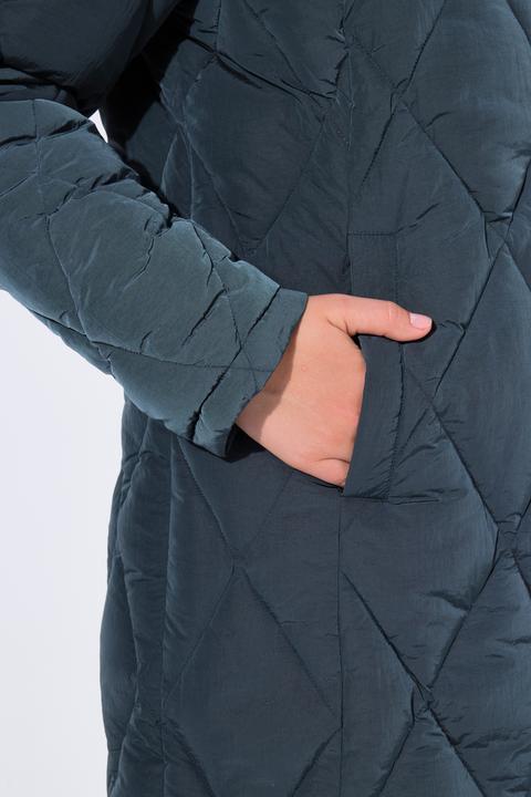 Produktbild Ulla Popken HYPRAR, Steppmantel, wasserabweisend, Kapuzenkragen (46, 48)
