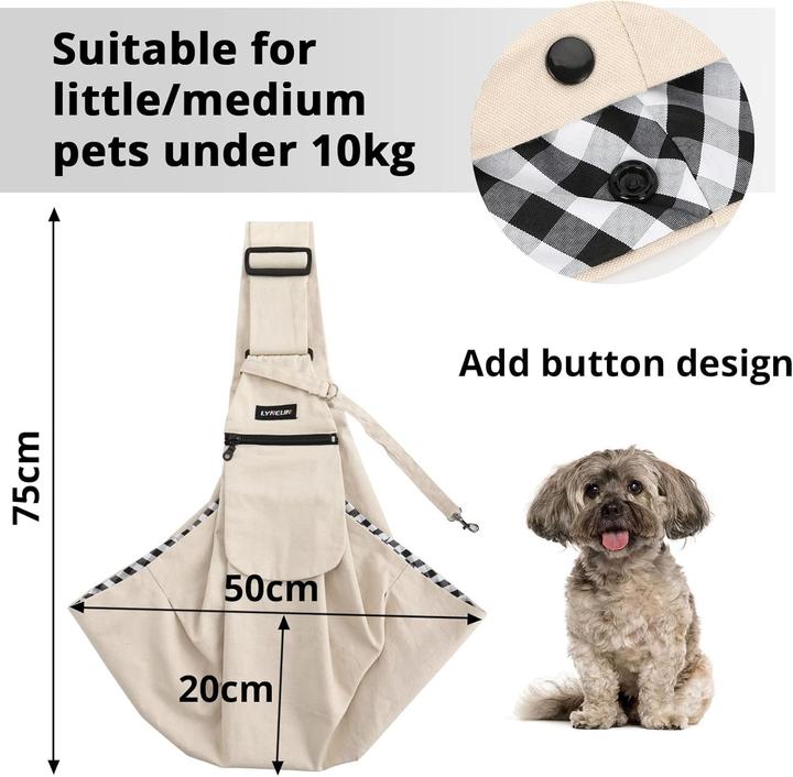 Produktbild Lyneun Hundetragetasche (Katze, Hund, Faltbar, Atmungsaktiv)