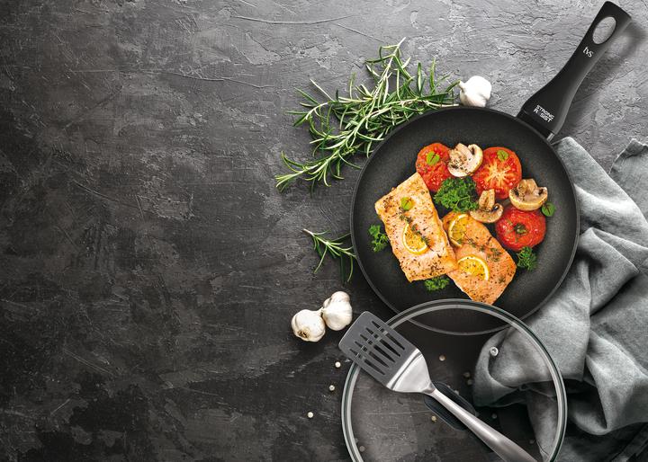 Actual product image TVS Virtus Frying Pan (20 cm, Pan set + pot set, Aluminium)