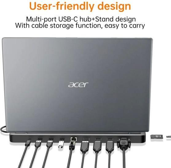 Produktbild Acer 13-in-1 Type-C Minidock (USB-C, 13 Ports)