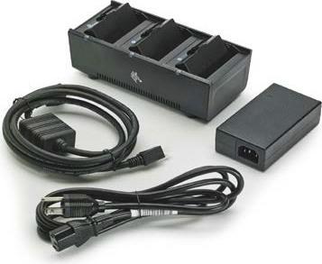 Zebra 3SLOT BATT CHARGER PSUandEU CO (Chargers without battery)