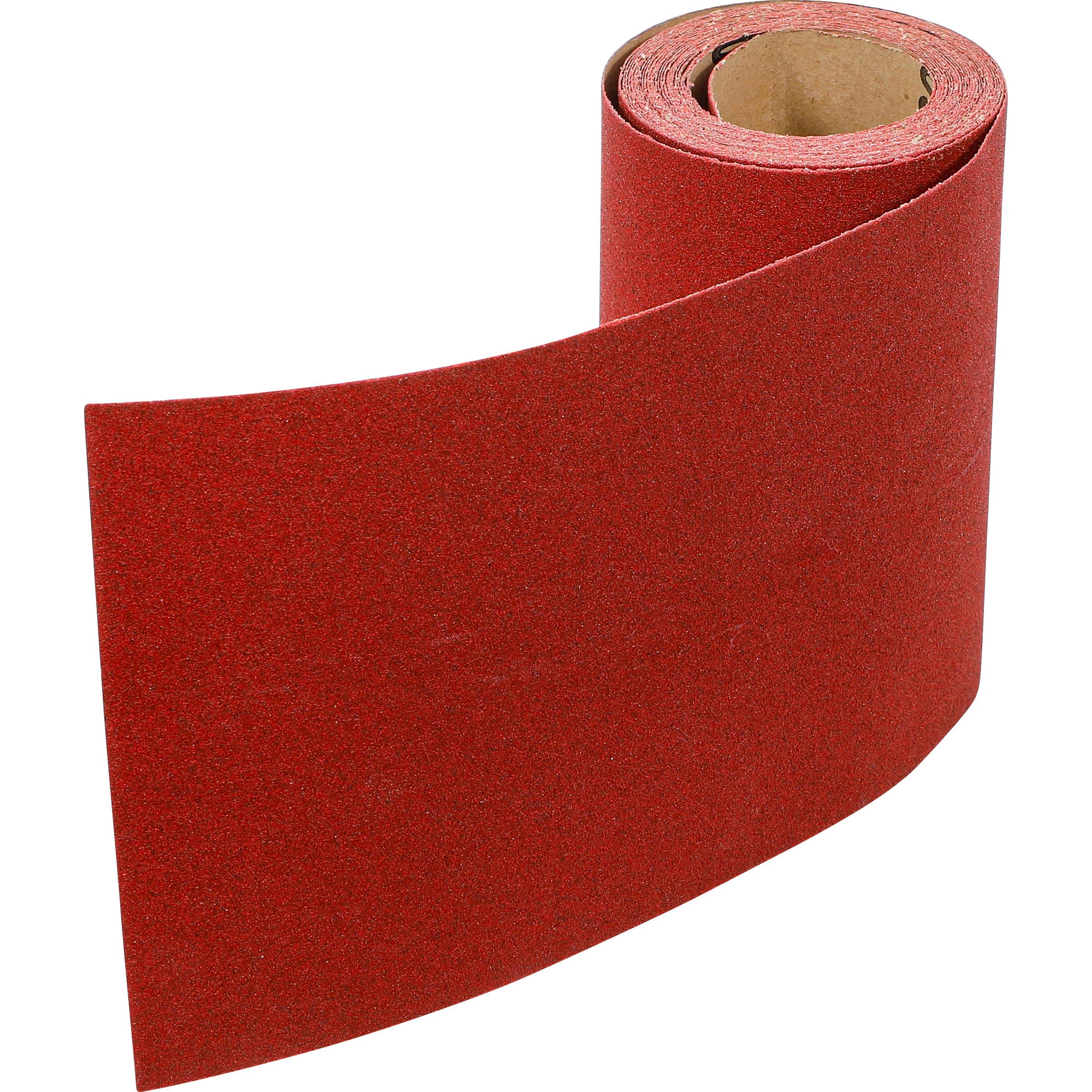 BGS, Schleifmittel, Schleifpapier-Rolle 115 mm x 5 m Körnung 120 (120)