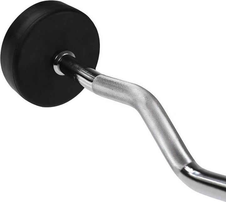 Immagine prodotto HMS GSL25 bilanciere solido/impugnatura gommata spezzata da 25 kg (1 x 25 kg)