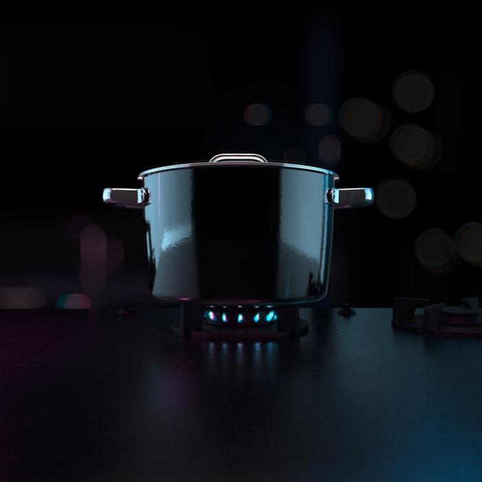 Produktbild WMF Fleischtopf schwarz (Kochtopf, Fusiontec, 22 x 14 cm)