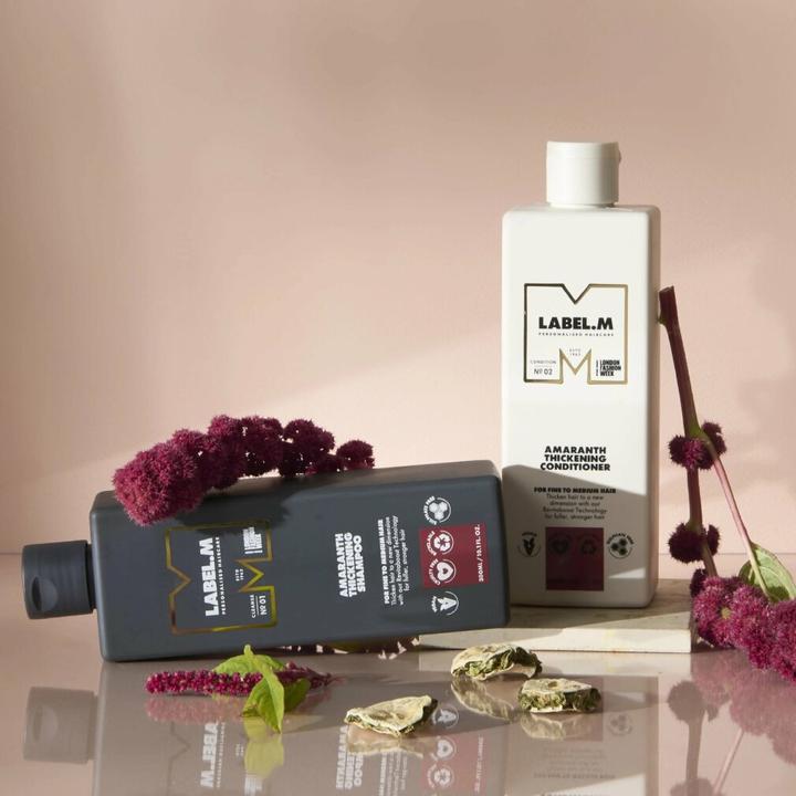 Produktbild Label.M Professional Amaranth Verdickendes Shampoo 1000 ml (1000 ml, Flüssiges Shampoo)