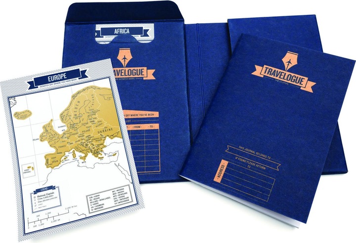Image du produit Luckies Récit de voyage (A5, À rayures, Couverture souple)