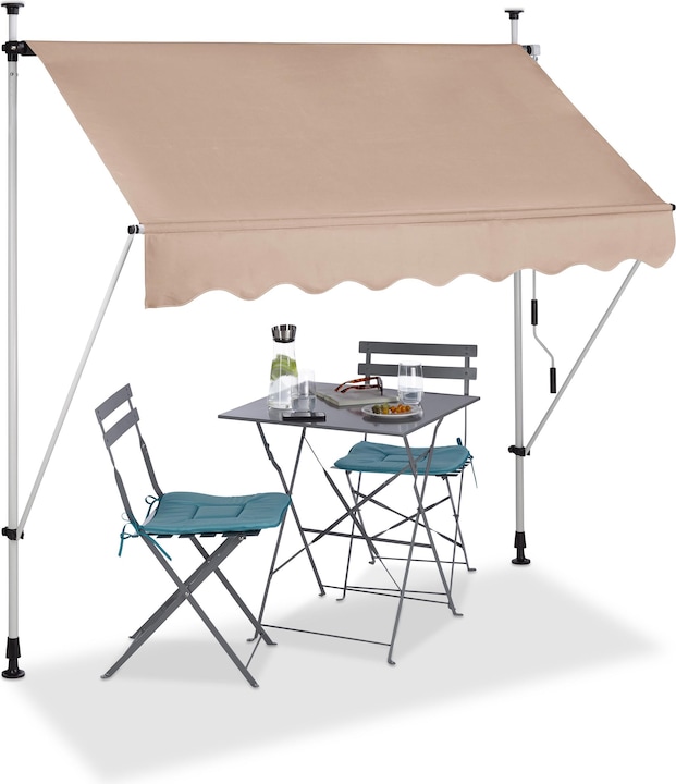 Produktbild Relaxdays Klemmmarkise (2 m)