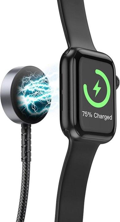 Image du produit Hoco CW54 Câble de recharge pour Apple Watch Series, noir