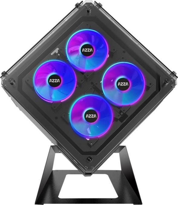 Actual product image Azza Cube 802F (ATX, mATX, Mini-ITX)