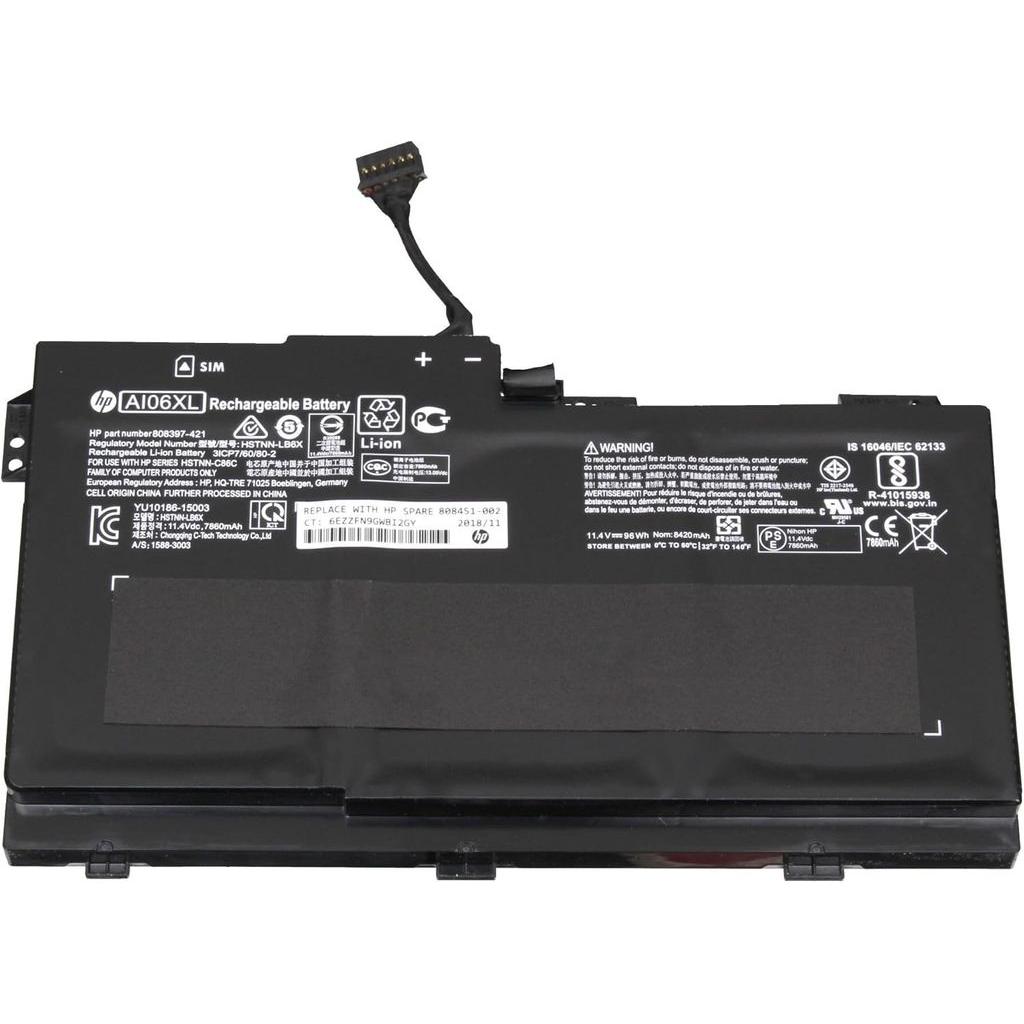 HP Original Battery 4.21Ah, 6C, Li-ion, AI06096XL-PR (6 Zellen, 4210 mAh), Notebook Akku