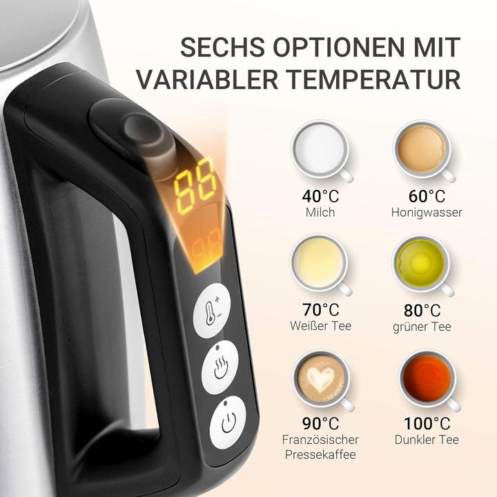 Produktbild Midea Wasserkocher mit Temperatureinstellung (1.70 l)