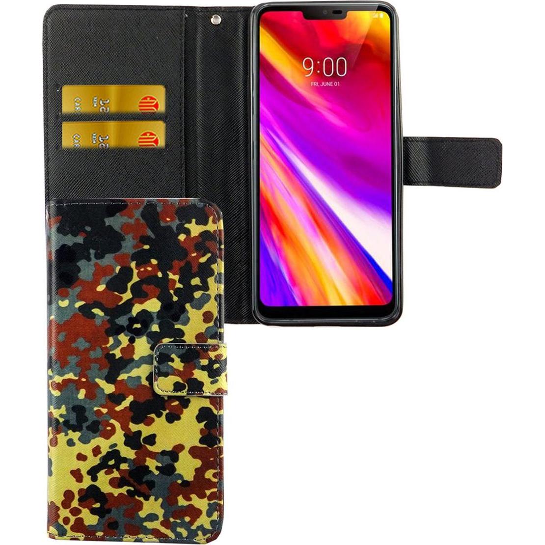 Thumbnail - König Design Hülle Handy Schutz für LG G7 Case Cover Tasche Wallet Etui Handyhülle Bumper Neu (LG G7), Smartphone Hülle,...