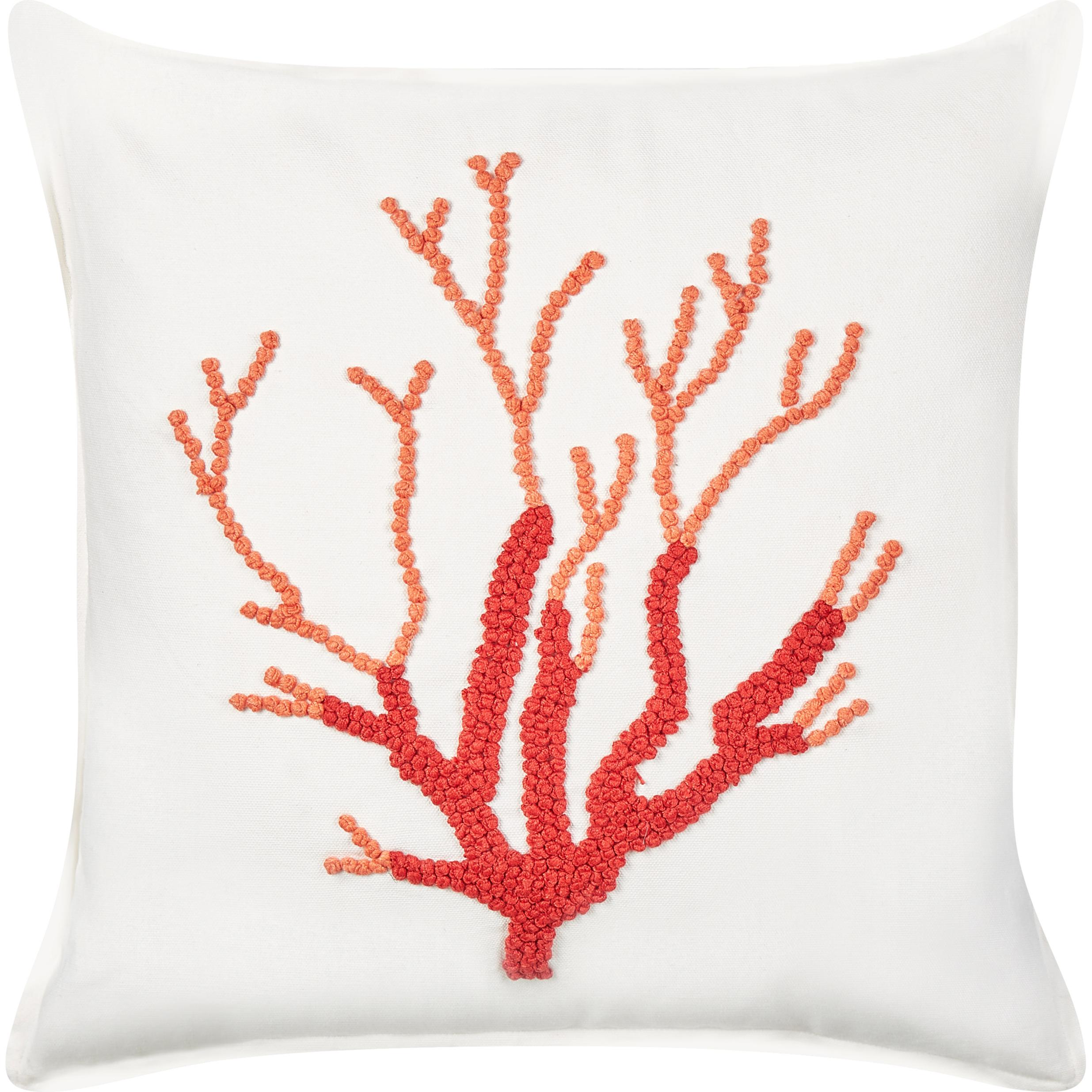 Beliani, Dekokissen, Coral (45 x 45 cm)