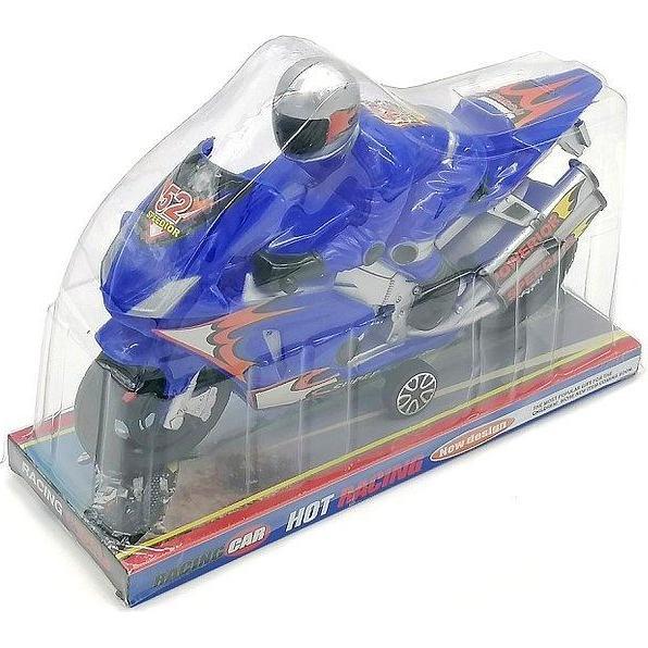 Adar Motorrad mit Fahrer