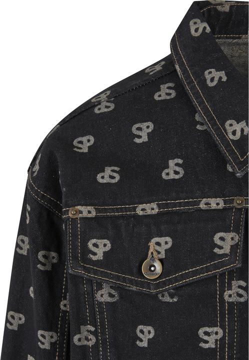 Produktbild Southpole Bleched AOP Denim Jacket - 176105 (S)