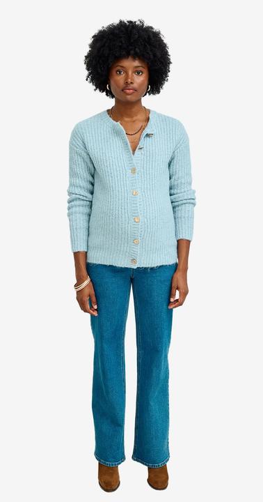 Image du produit Vertbaudet Cardigan de grossesse et d'allaitement à côtes perlées
