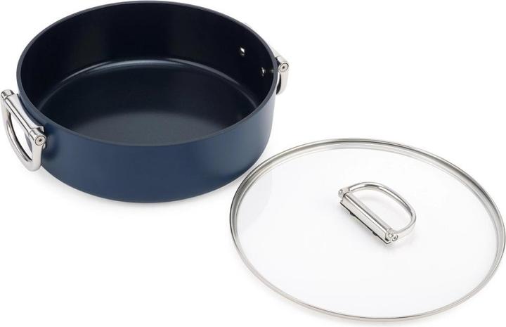 Actual product image Joseph Joseph Space casserole with folding handles D28cm (28 cm, Casserole + Stewpot, Aluminium)