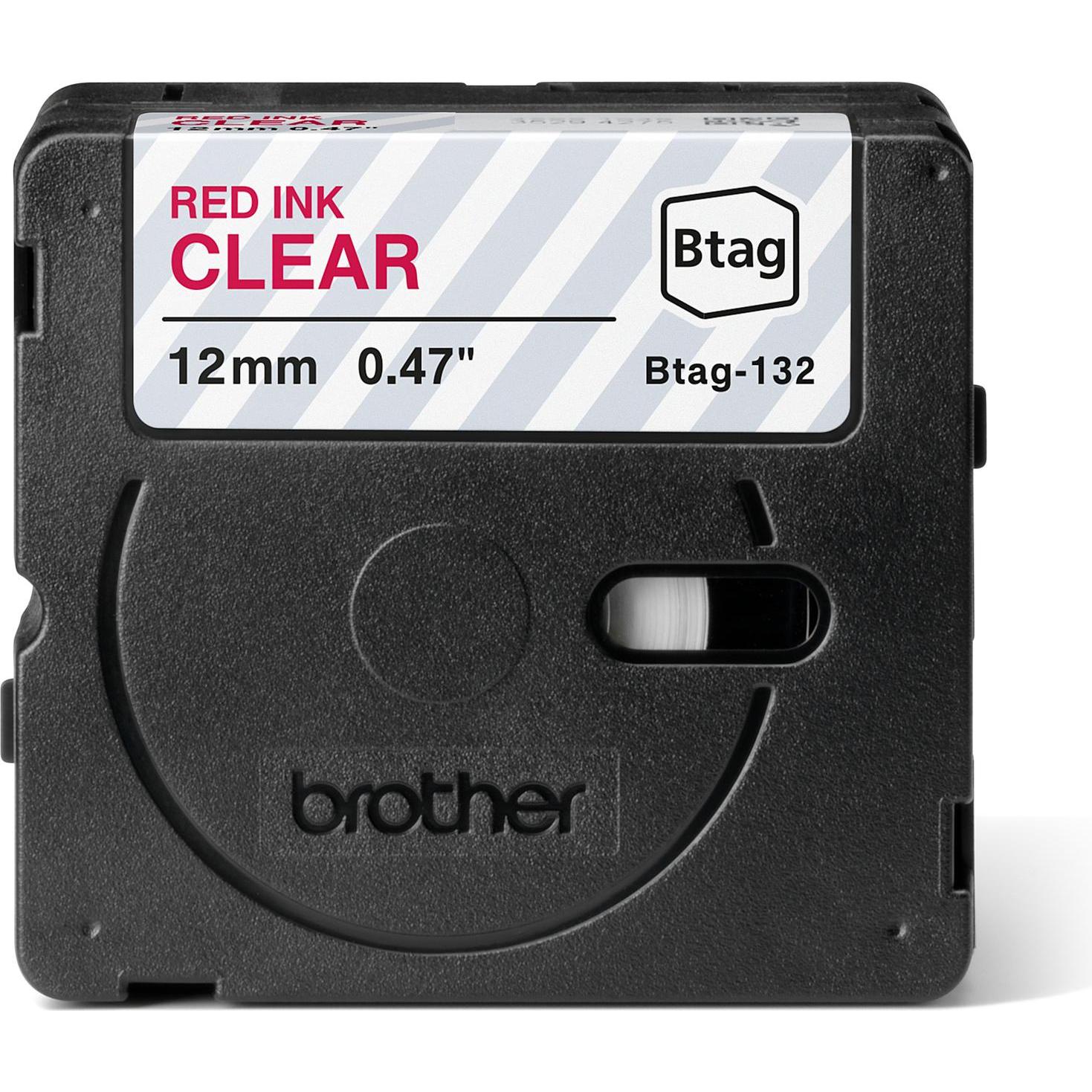 Brother, Beschriftungsband, Btag (4.50 cm, Transparent)