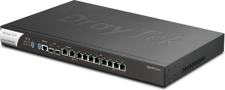 Actual product image Draytek Routeur Multiwan 15.6G 12 ports RJ + 2 SFP+
