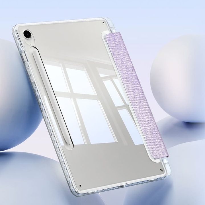 Actual product image Dux Ducis Unid Series Leather Bookcover Cover (Galaxy Tab S9 FE, Galaxy Tab S9)