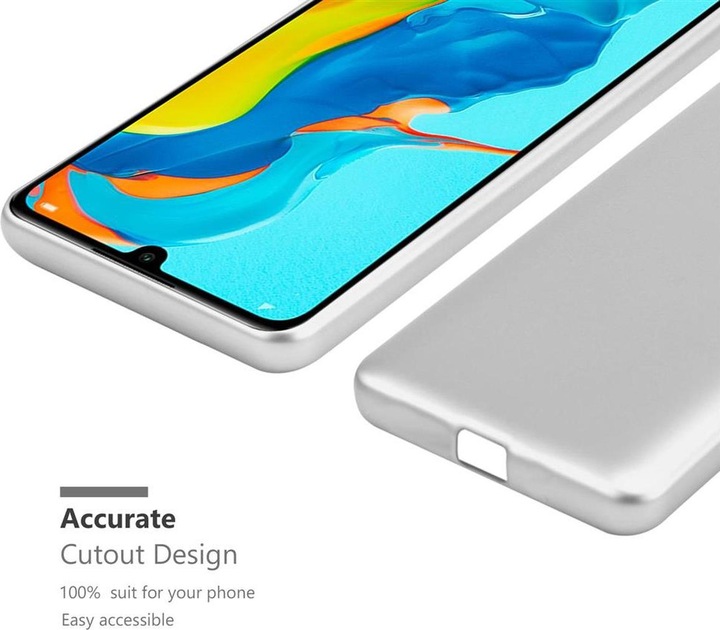 Produktbild Cadorabo TPU Matt Metallic Cover (Huawei P30 Lite)