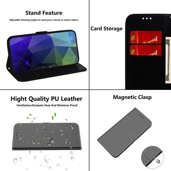 Produktbild MU Style Mirror Surface Bookcover Series (Huawei P40 Pro+)