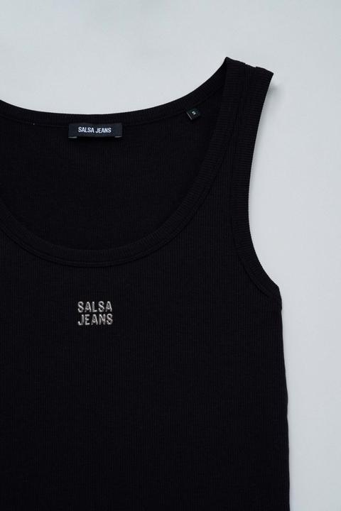 Produktbild Salsa Jeans Top Embroidered Branding (M)
