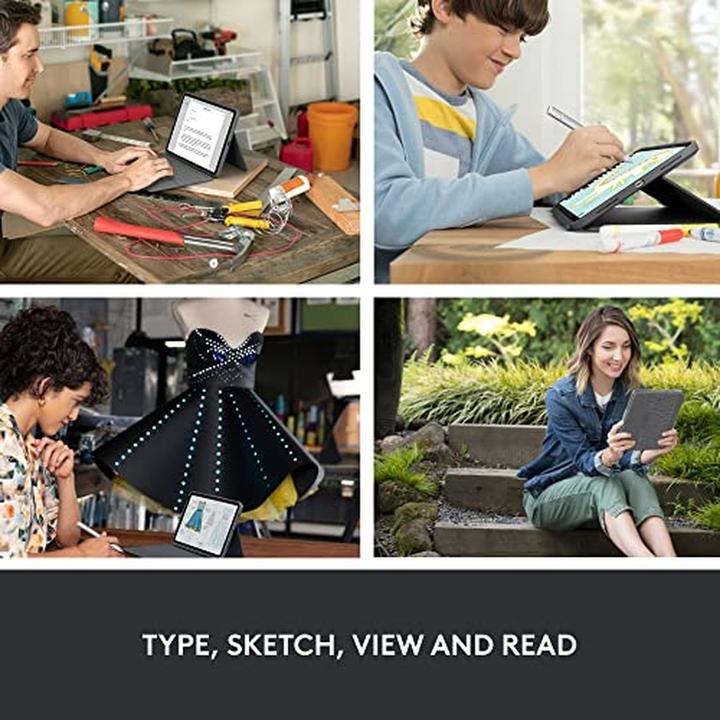 Productafbeelding Logitech Robuuste Folio Voor Ipad-10e Generatie (IT, iPad 2022 (10e generatie))